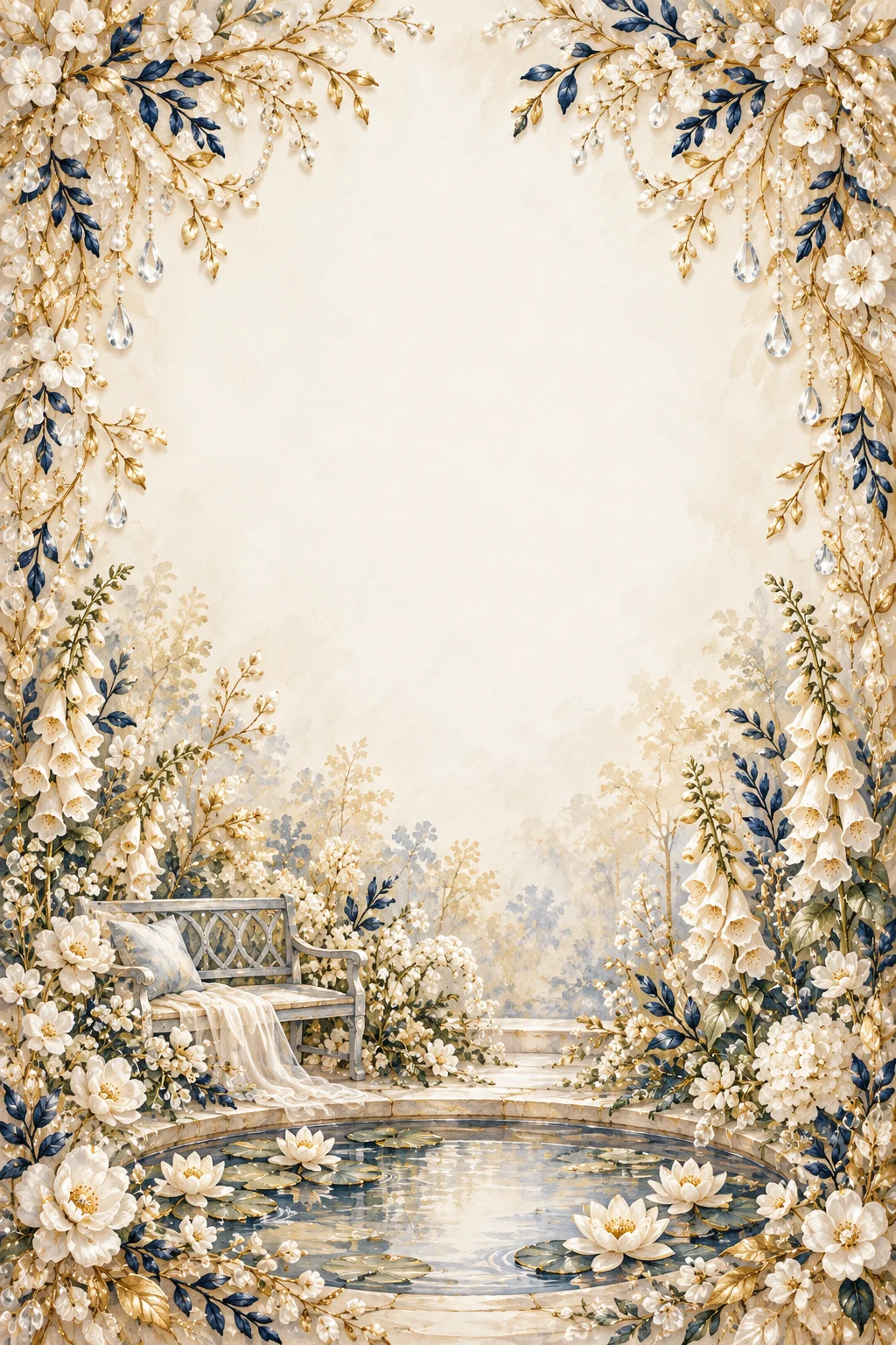 Interior de Jardín de cristal