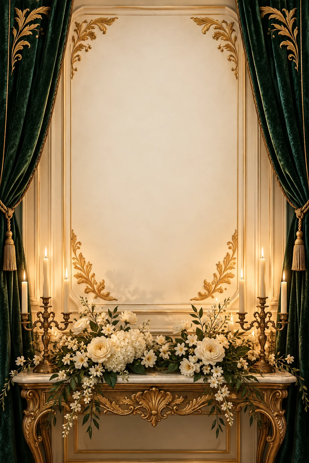 Interior de Salón esmeralda