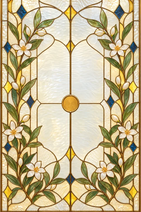 Portada de Vidriera de azahar